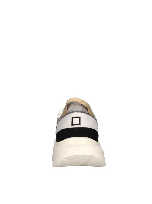 Sneakers in pelle e tessuto D.A.T.E. | FUGA METHOD DRAGONGRIGIO
